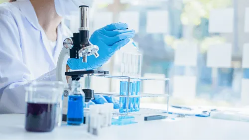 Scientist research