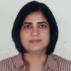 Medical professional in surgical attire